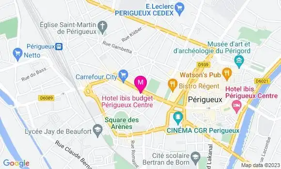 Localisation Restaurant  Jaune Poussin