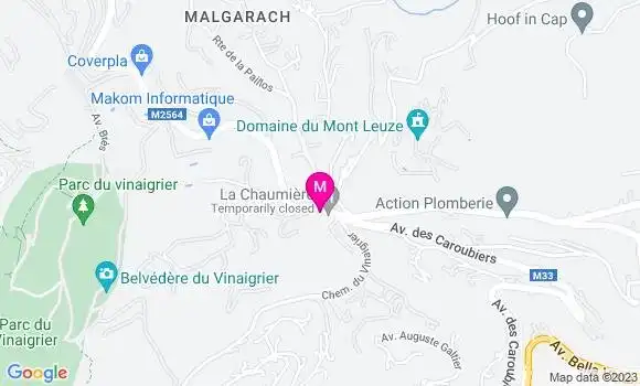 Localisation Restaurant  La Chaumière