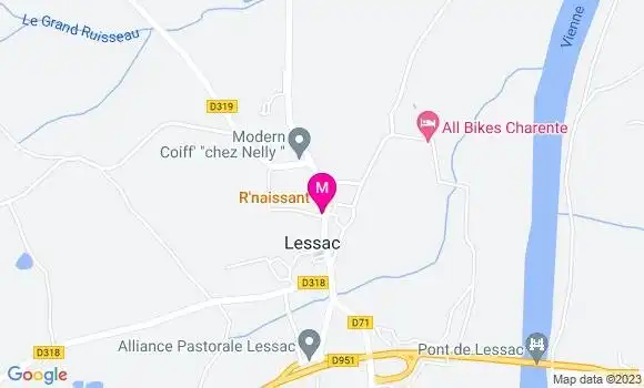 Localisation Restaurant  Le R
