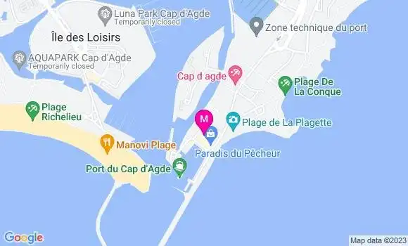 Localisation Restaurant  Costa et Martinez