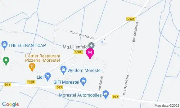 Localisation Restaurant  La Grille 2