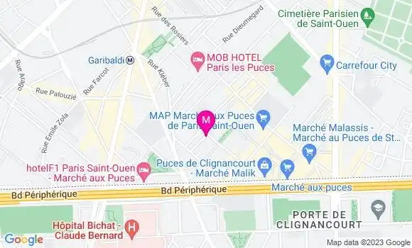 Localisation Restaurant  La Péricole
