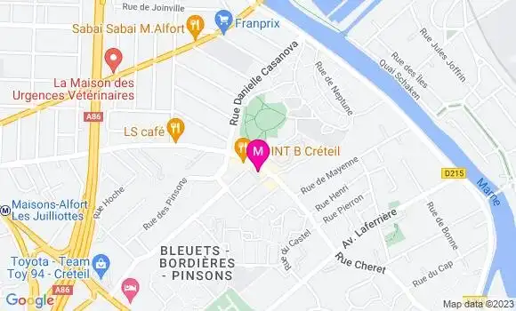 Localisation Restaurant  Chicken Spot