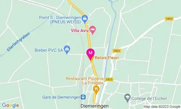 Localisation Restaurant  Le Relais Fleuri