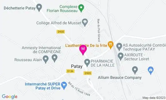 Localisation Restaurant  Coupe Erwan