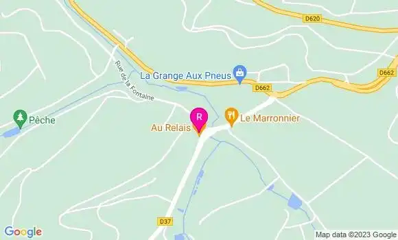 Localisation Restaurant Bar Au Relais