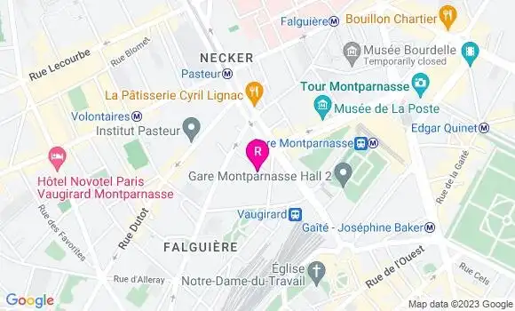 Localisation Restaurant  Cerom