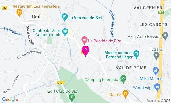 Localisation Restaurant  Le Marcmania