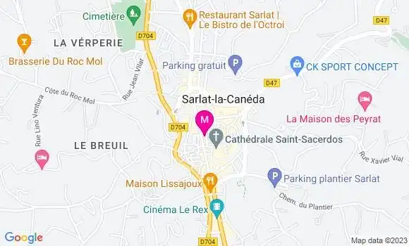 Localisation Restaurant  Chez Mourroux