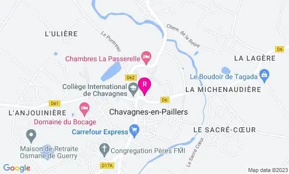 Localisation Restaurant  Le Gavroche