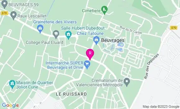 Localisation Restaurant Bar Lederlé Emmanuelle