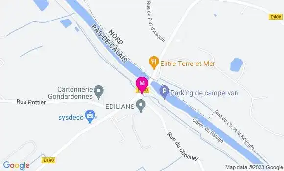 Localisation Restaurant  Le Limitrophe
