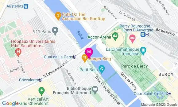 Localisation Restaurant Bar La Paillote
