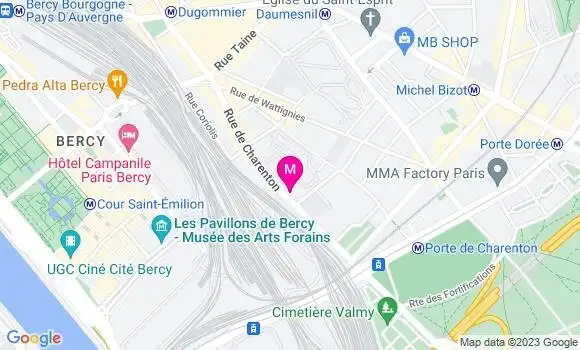 Localisation La Taverne de la Gare