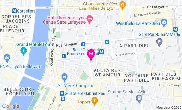 Localisation Restaurant Bar La Raffinerie