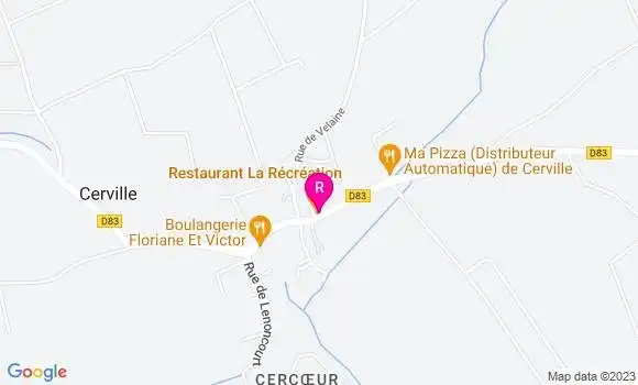 Localisation Restaurant  La Maison du Traiteur