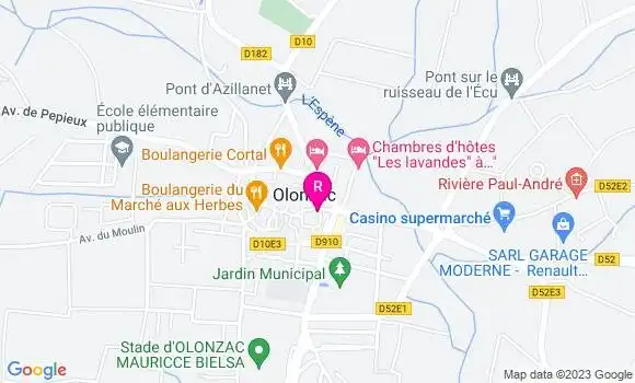 Localisation Restaurant  La Citadelle