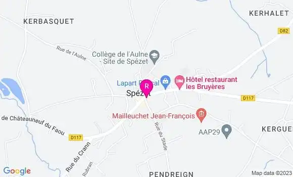 Localisation Restaurant  La Crémaillère