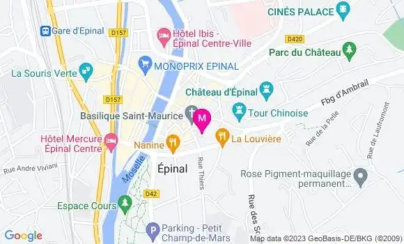 Localisation Bistrot Gourmand
