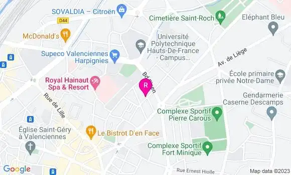 Localisation Restaurant  Le Manneken Pis