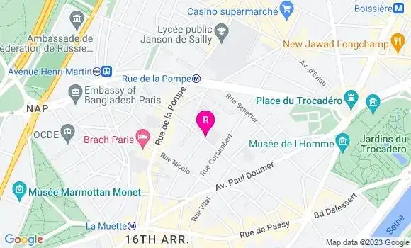 Localisation Bistrot le 90
