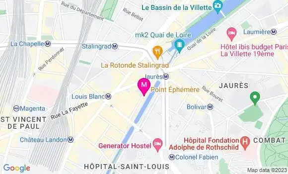 Localisation Restaurant  Le rooftop