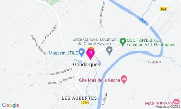 Localisation Restaurant  La Cantonnade