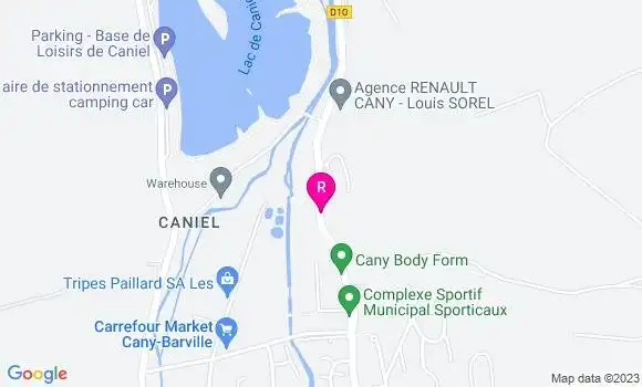 Localisation Restaurant  La Truite Saumonée