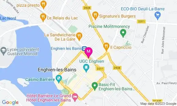Localisation Restaurant  Au Bureau