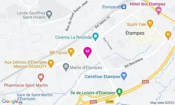 Localisation Restaurant  Calvet Joelle