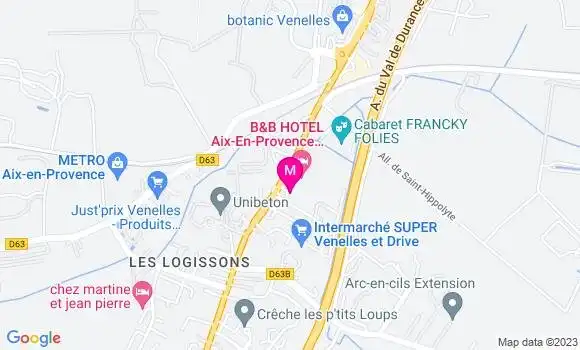Localisation Restaurant  La Boucherie