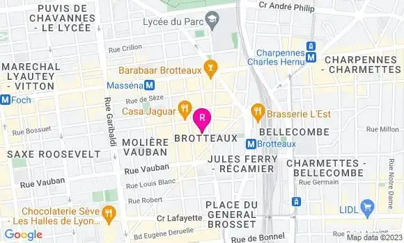 Localisation Restaurant Italien La Casa Vito