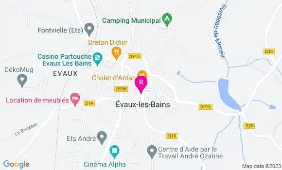 Localisation Restaurant  Le Cass