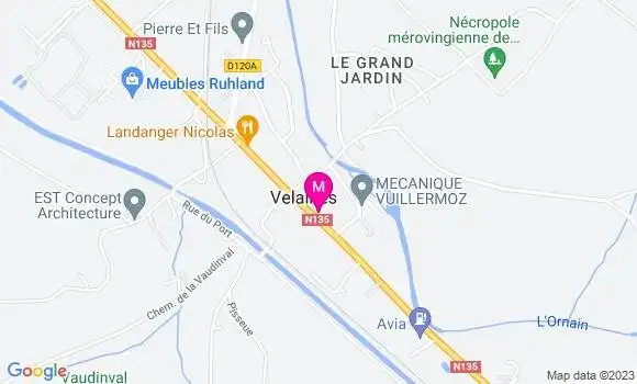 Localisation Restaurant  Le Romarin