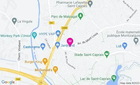Localisation Restaurant  L