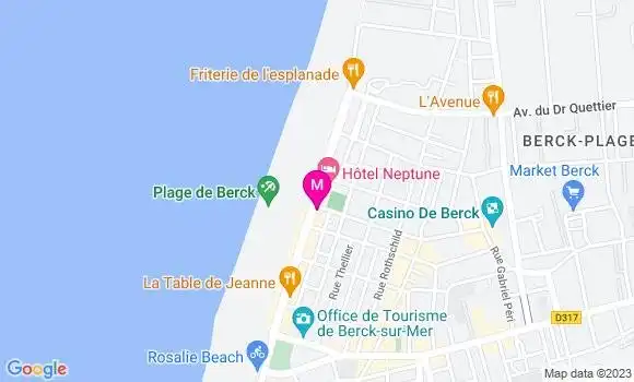 Localisation Restaurant  L