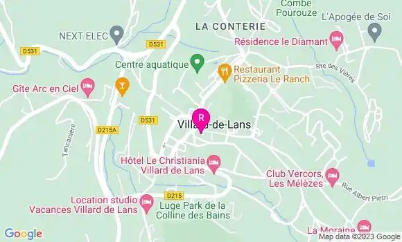 Localisation Restaurant  Le P