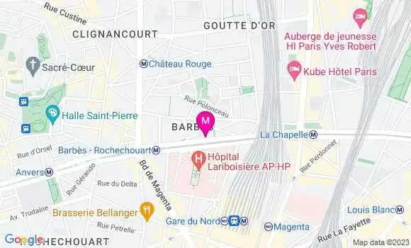 Localisation Restaurant Marocain Jour et Nuit