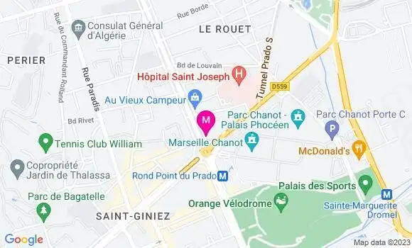 Localisation Pizzeria Le Petit Plat