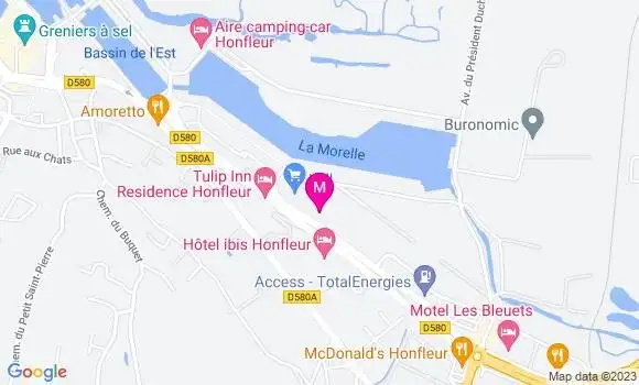Localisation Restaurant  Oncle Scott