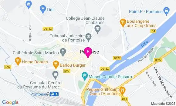 Localisation Restaurant  L