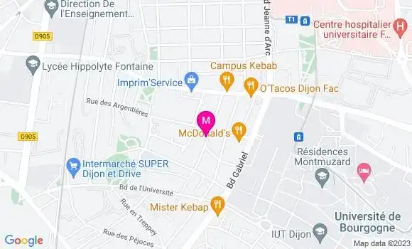 Localisation Restaurant  Les Molidors