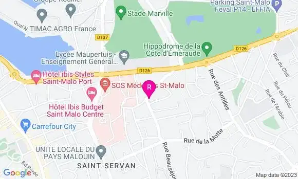 Localisation Restaurant  L