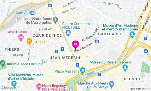 Localisation Restaurant  Ginette