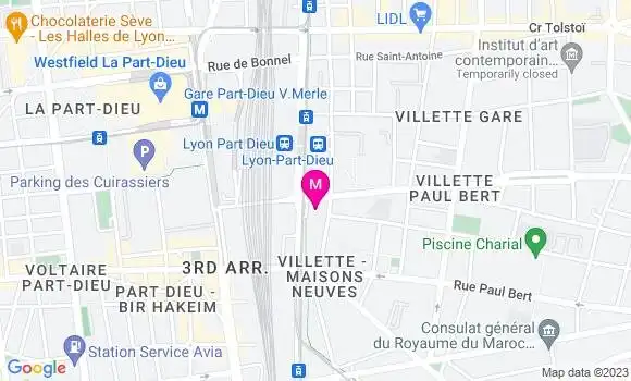 Localisation Restaurant Italien Le Rialto