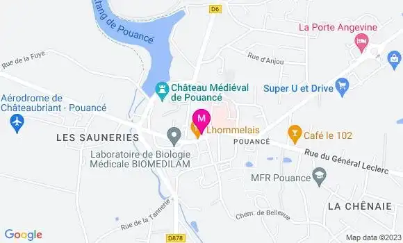 Localisation Restaurant Bar Grand Café du Commerce
