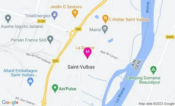 Localisation Restaurant  La Source