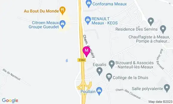 Localisation Restaurant  Les Copains d