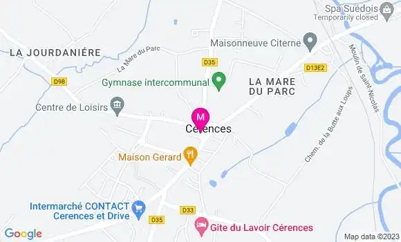 Localisation Restaurant  L