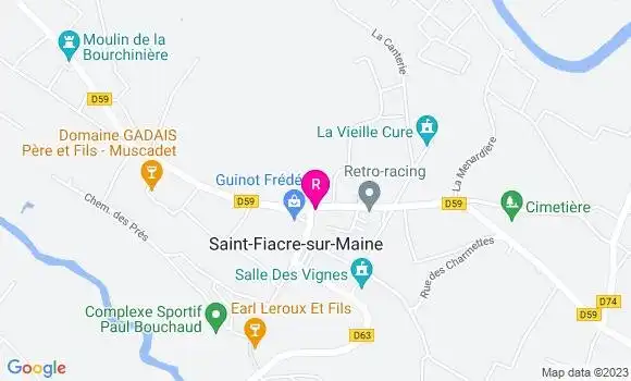 Localisation Restaurant  Le Fiacre
